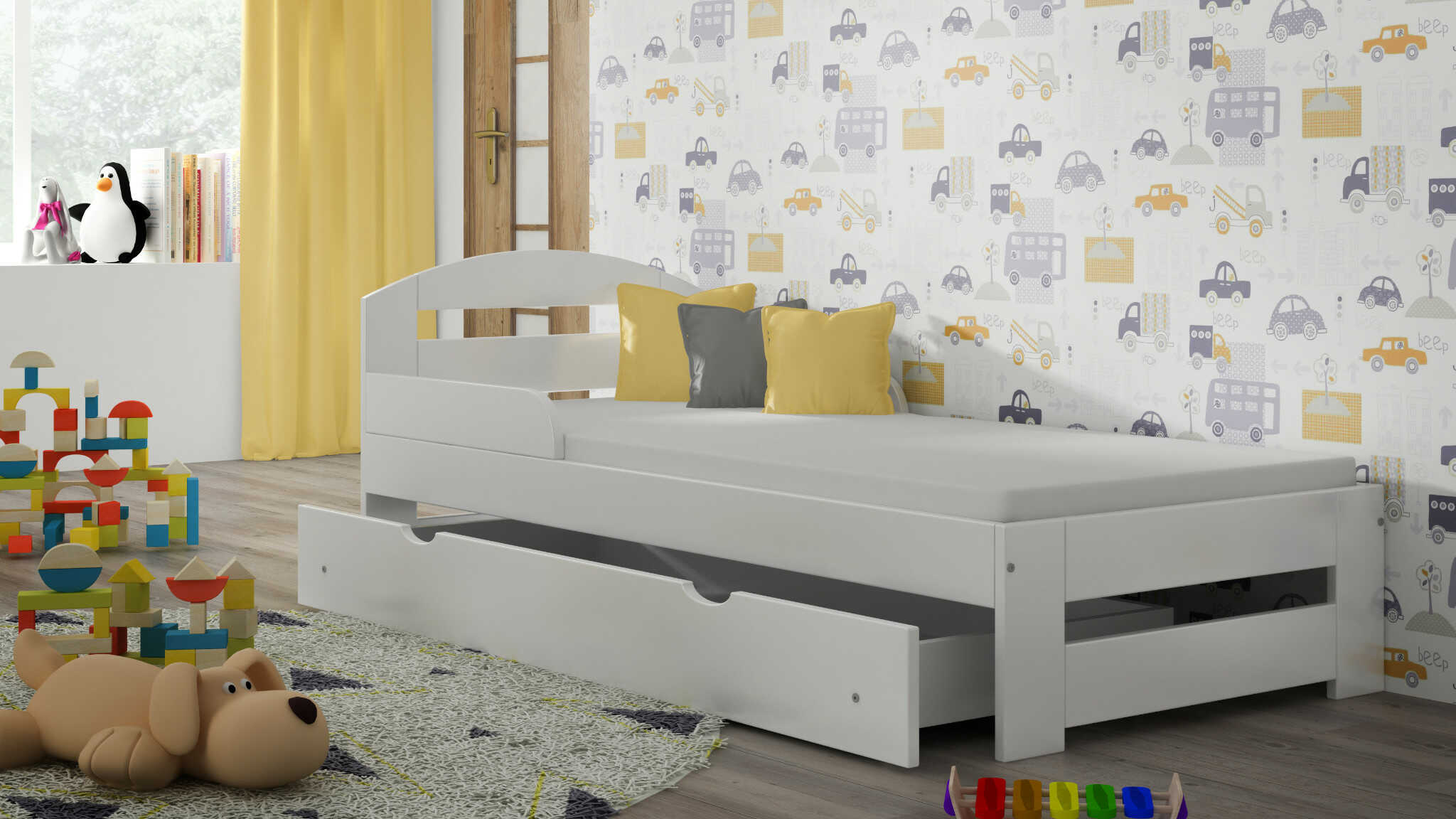 Detská posteľ TIMI S 180x80 s úložným priestorom