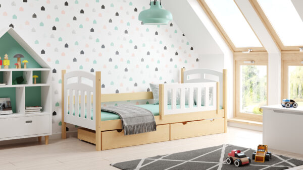 Detská posteľ Zuzka 180x80 s úložným priestorom