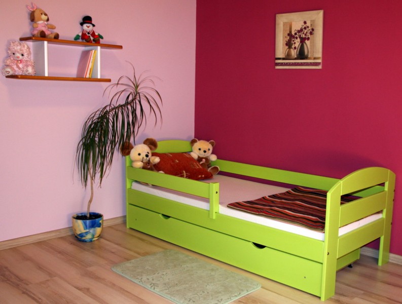 Detská posteľ Kamil 160x80 10 farebných variantov 