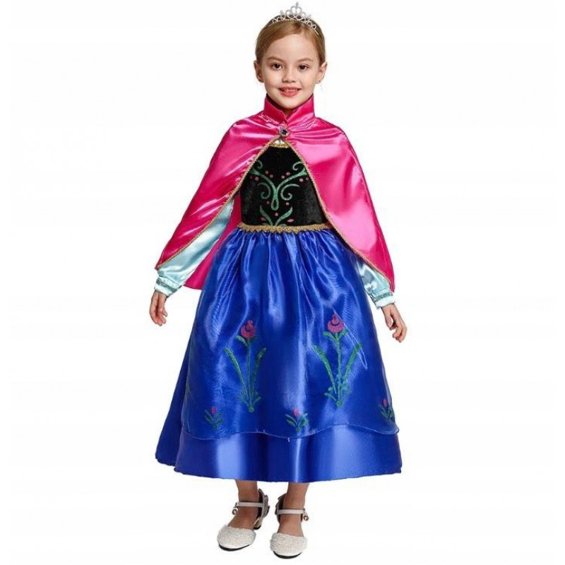 Detský kostým ANNA Frozen 122-128 L