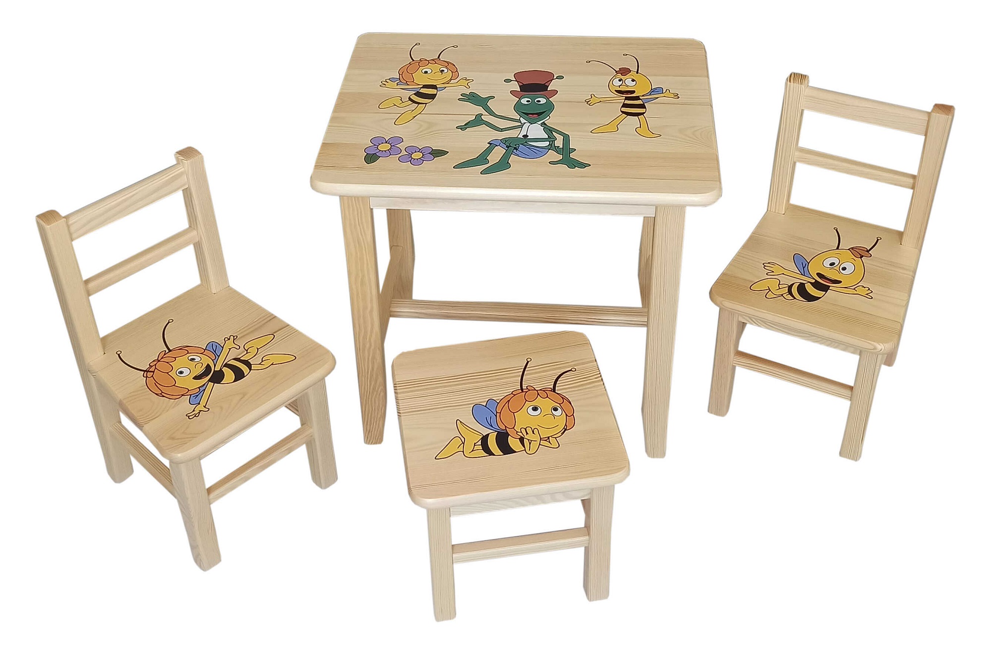 Detský Stôl so stoličkami Mája
