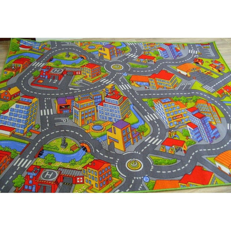 Detský koberec 250x200 cm SMART CITY