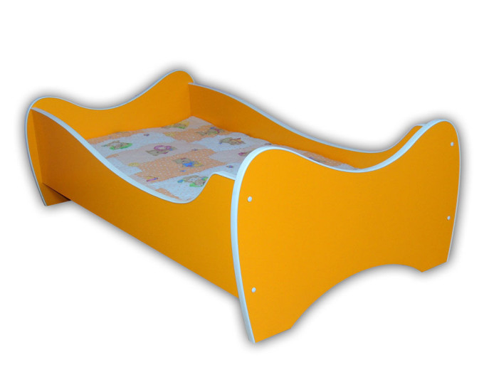 Detská posteľ MIDI 160x80 oranžová