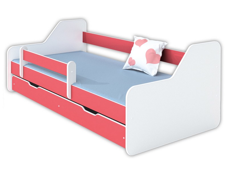 Detská posteľ Dione 160x80 růžová