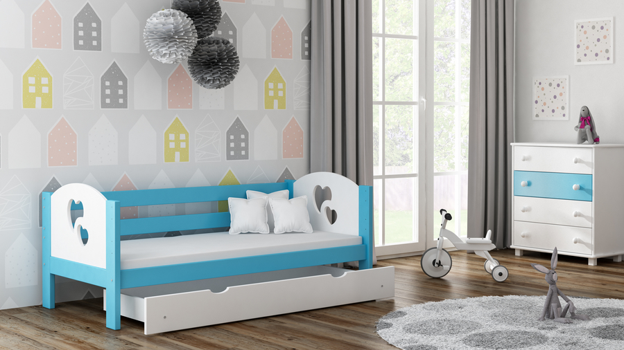 Detská posteľ Filip 160x80 10 farebných variantov !!!