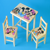 Detské stolčeky s stoličkami